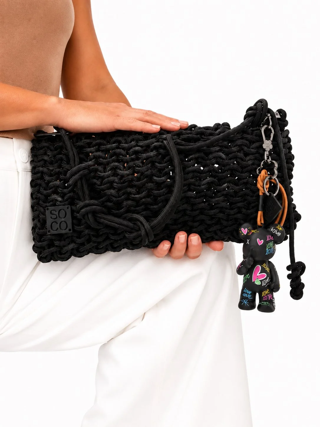 Secret Love - Bag Charm + Black Handbag (Nina) 2