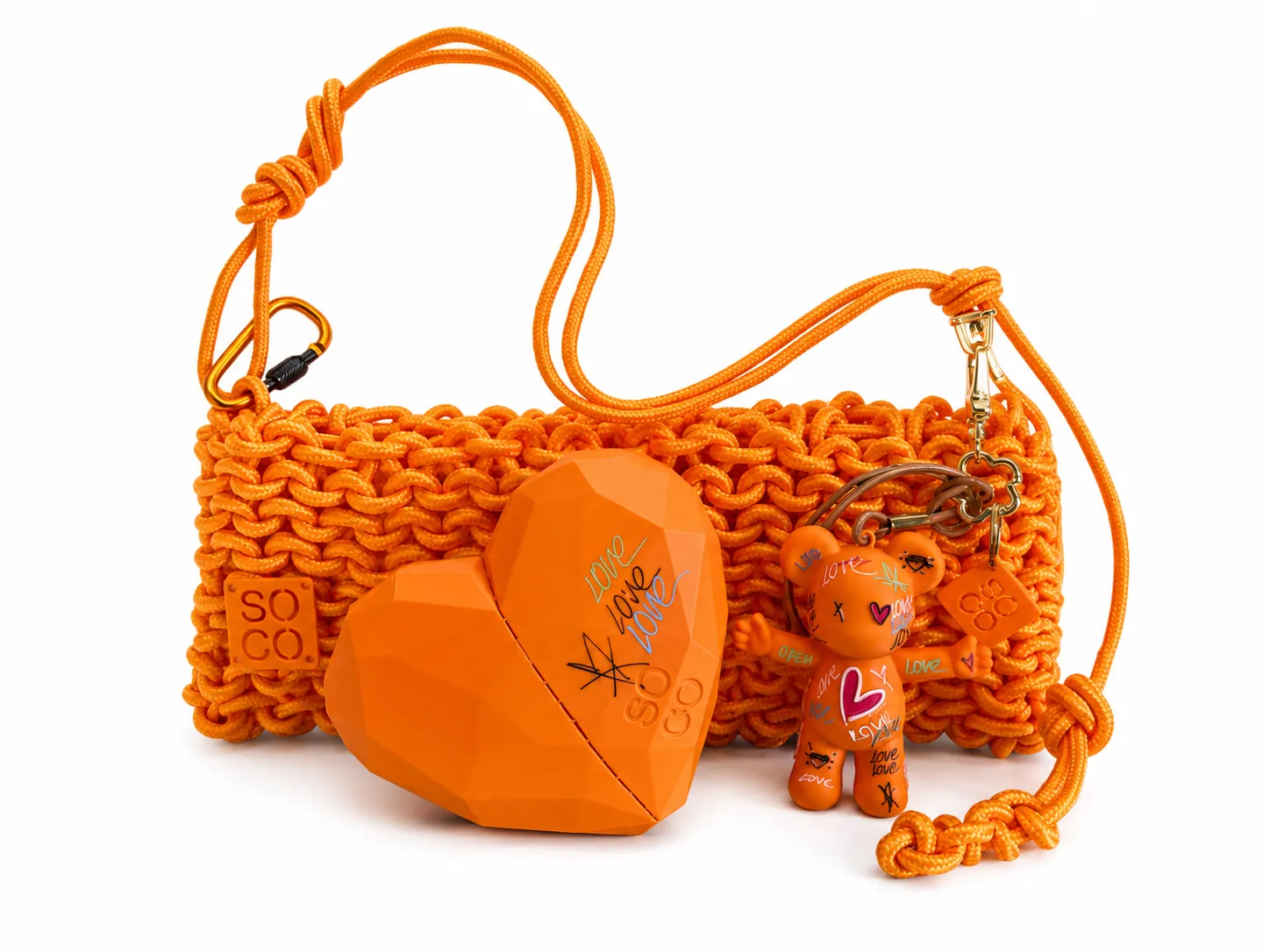 Open Love - Bag Charm + Handbag (Nina)