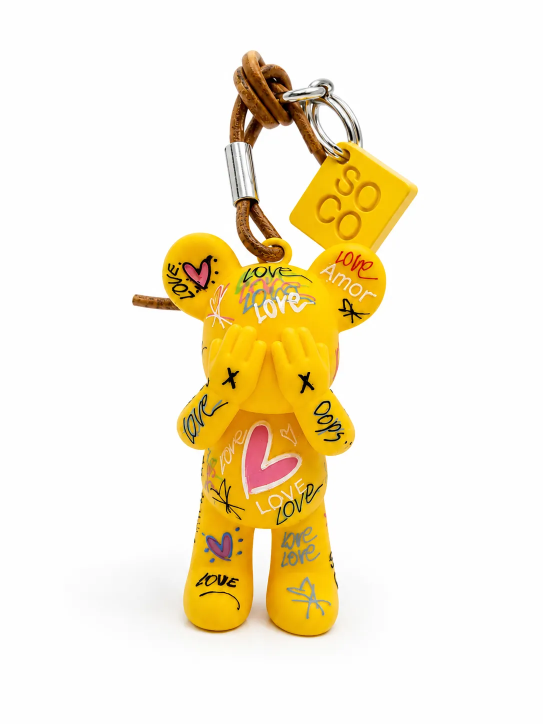 Blind Love - Bag Charm - blind-love-yellow