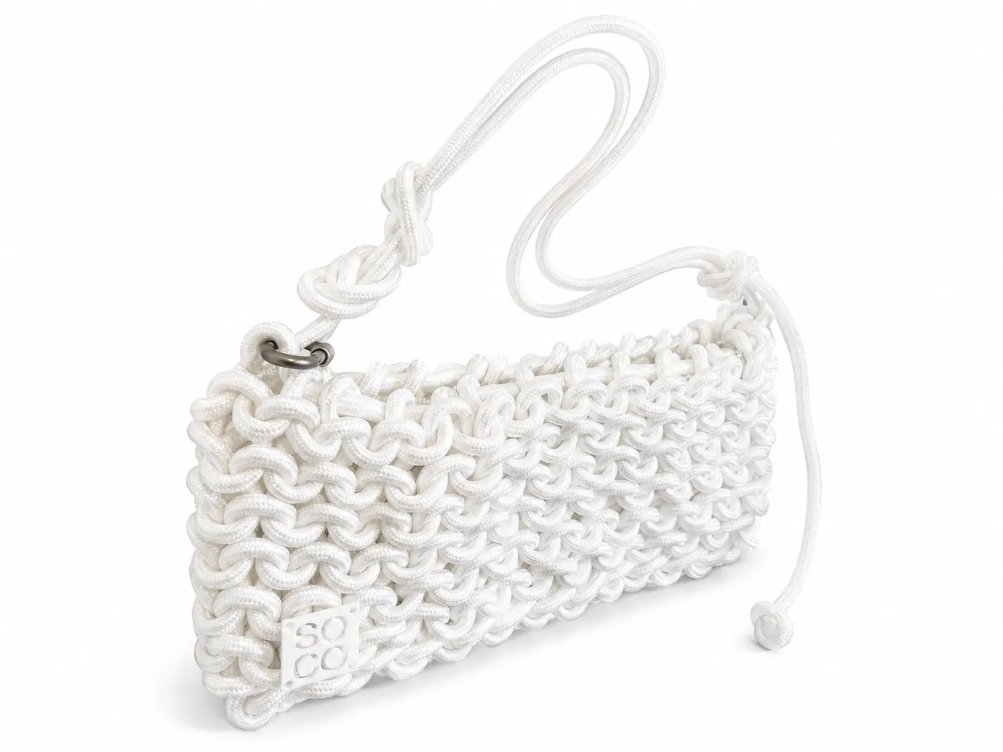 Blind Love - Bag Charm + White Handbag (Nina) 4